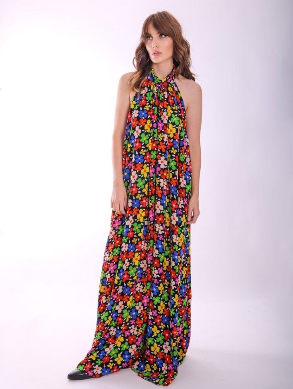 Bright Daisy Floral Jumpsuit